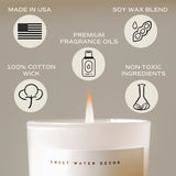 Island Air Soy Candle - White Jar - 11 oz