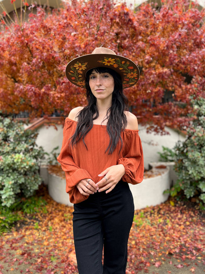 The Ruby Quinn (rancher hat, unique hat)