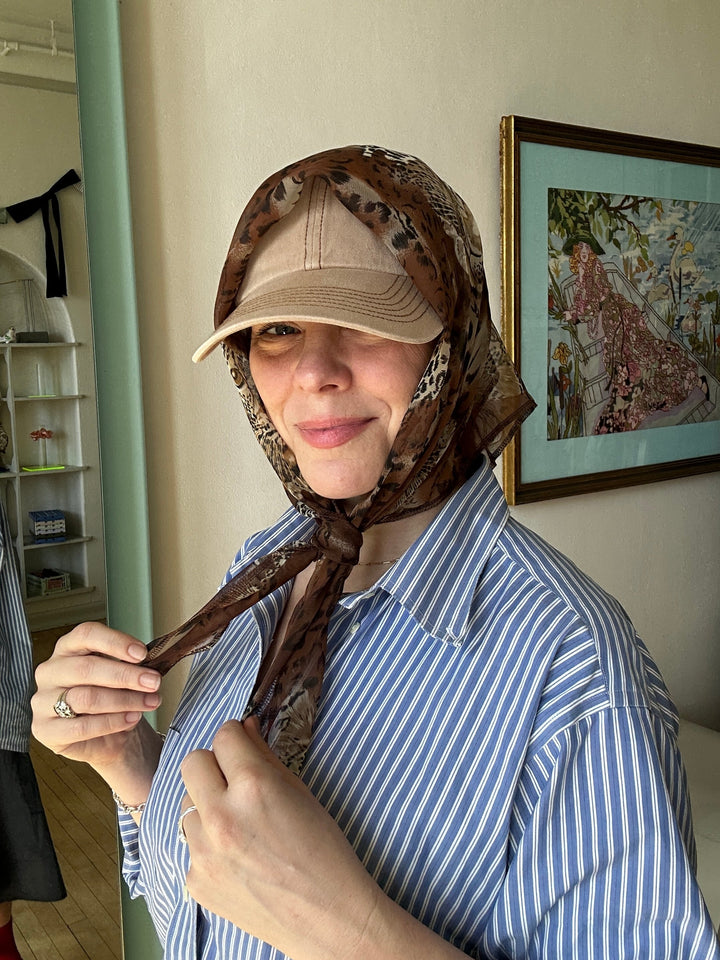 Chiffon Square Headscarf