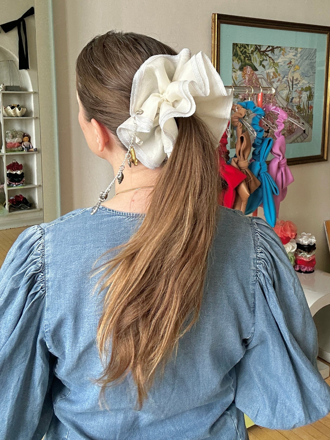 Venus Ruffle Scrunchie