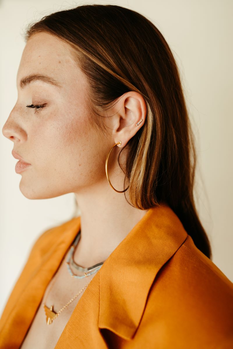 High Noon Hoop Earrings