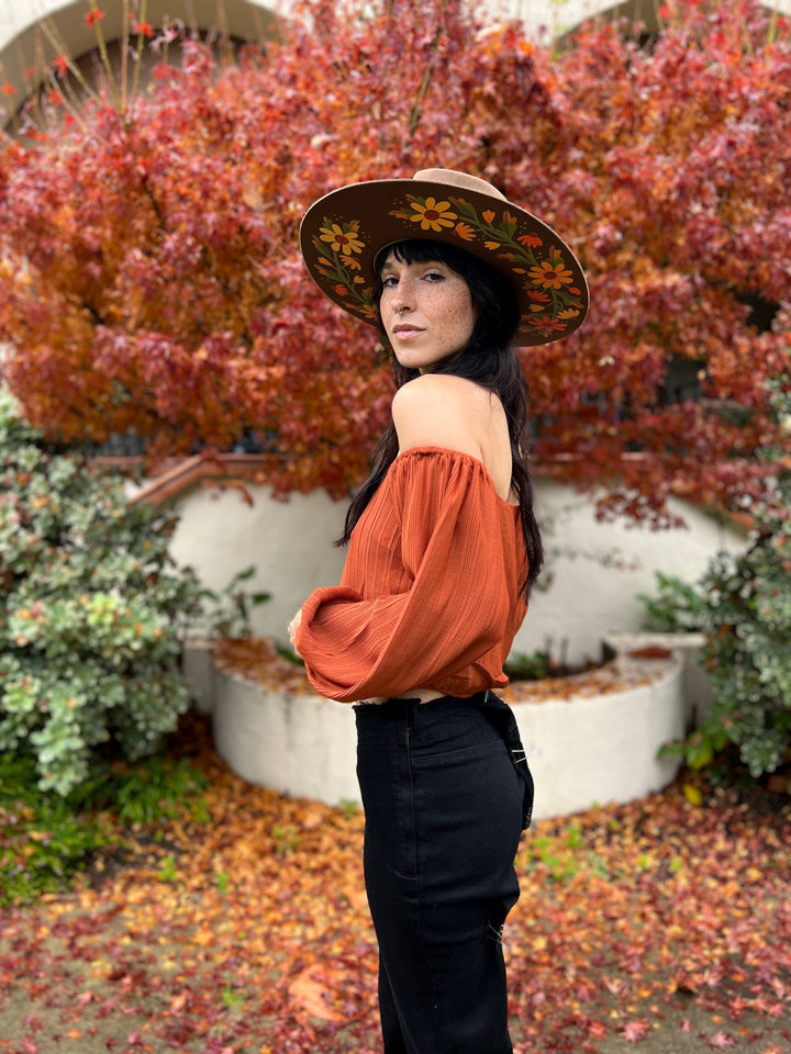 The Ruby Quinn (rancher hat, unique hat)