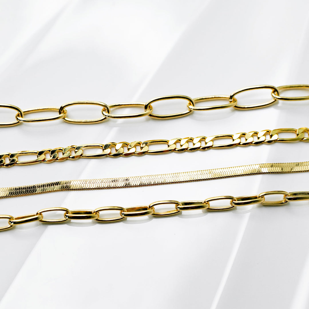 Gigi Herringbone Chain Bracelet
