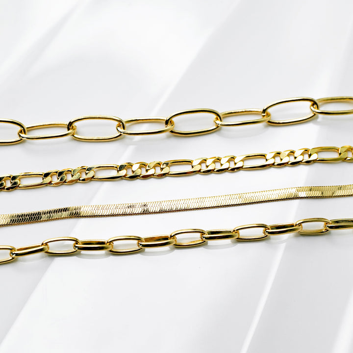 Gigi Herringbone Chain Bracelet