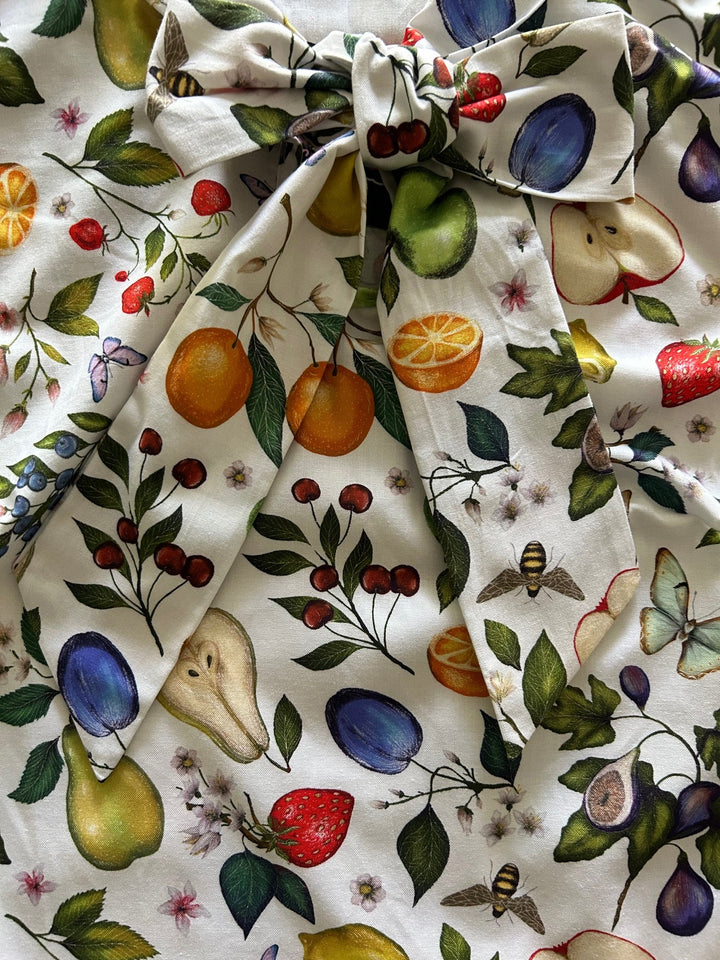 Fruits & Butterflies Bow Top