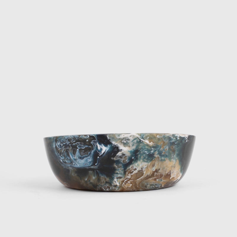 Geo Resin Small Serving Bowl