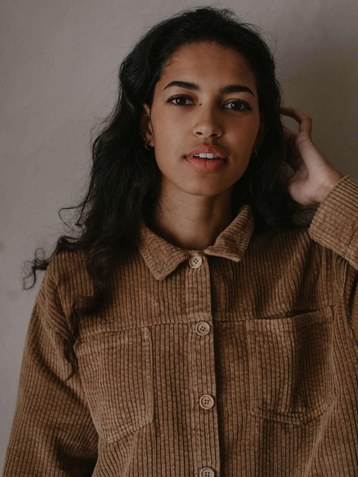 The Cord Overshirt Women's - Camel