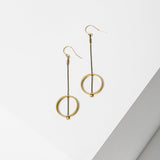 Horizon Circle Earrings