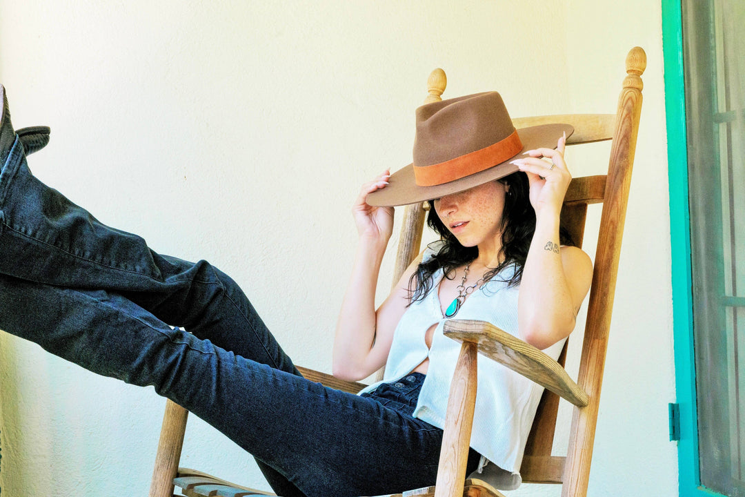 The Miller Hat (Fedora, unique hats, wool hat, rancher)