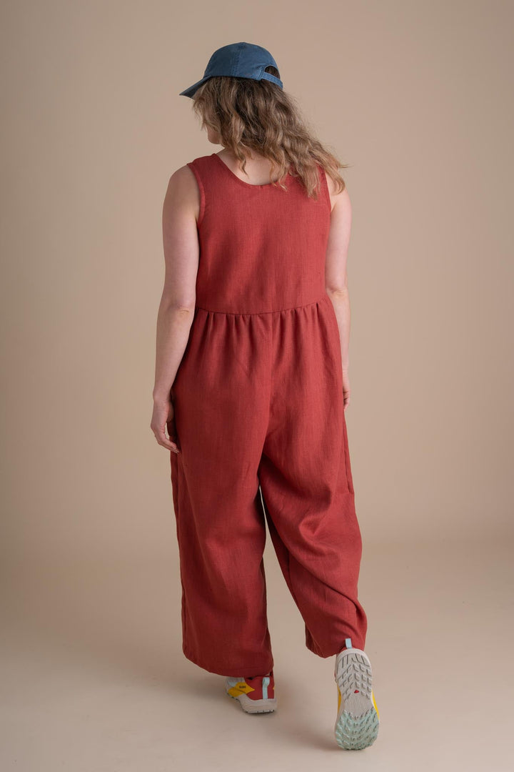 Backyard Jumpsuit (Updated) in Paprika