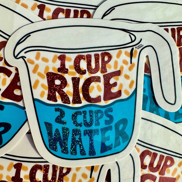 Rice Ratio Sticker