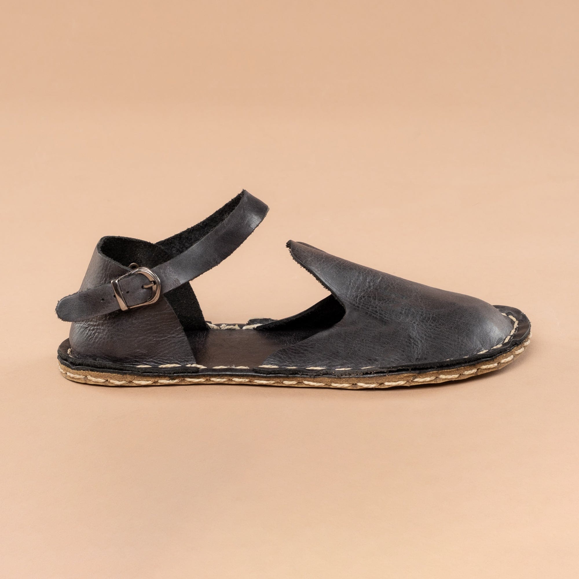 Black Closed Toe Barefoot Sandals – Altar PDX