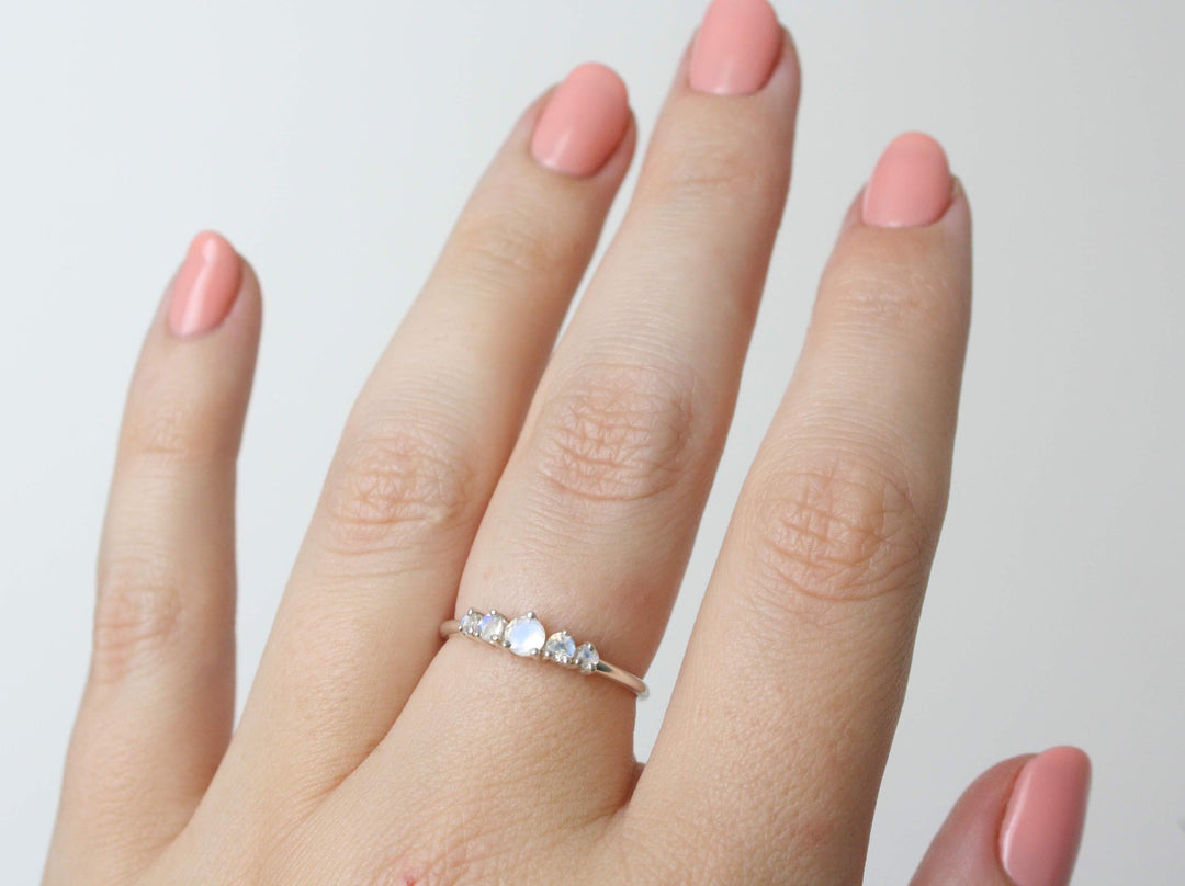 Artemis Ring - Moonstone