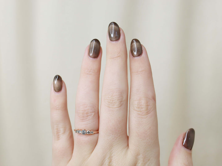 Artemis Ring - Salt and Pepper Diamonds