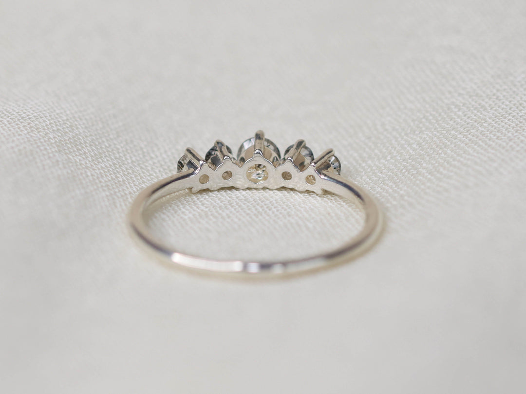 Artemis Ring - Tourmalinated Quartz