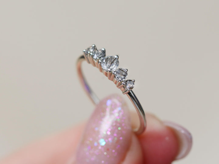 Artemis Ring - Tourmalinated Quartz