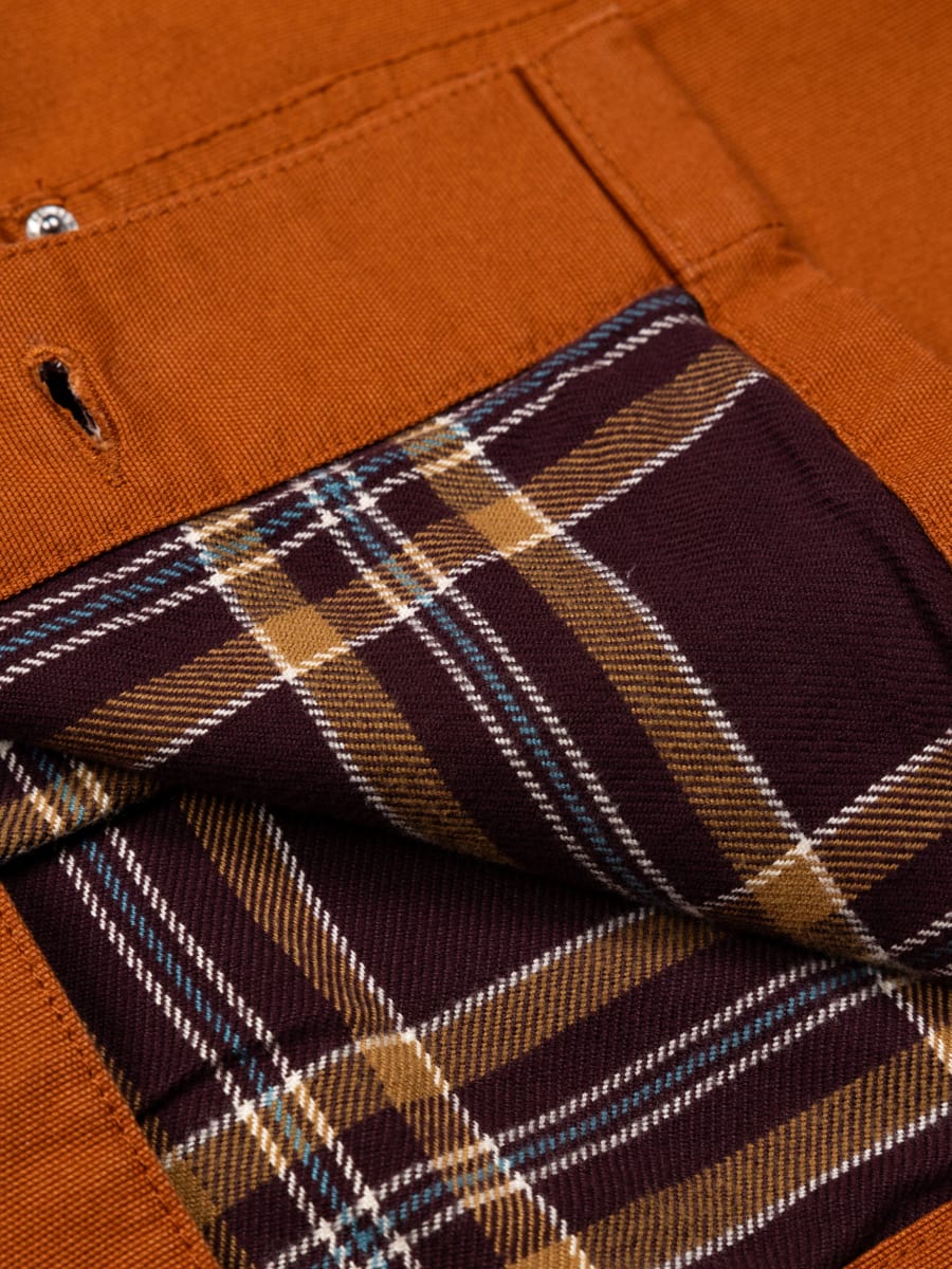 Men's Basset Flannel Lined Jacket - Sable
