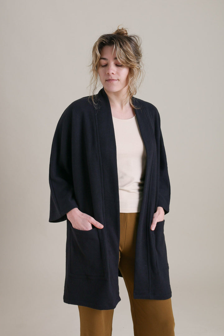 Timberline Cardigan in Black