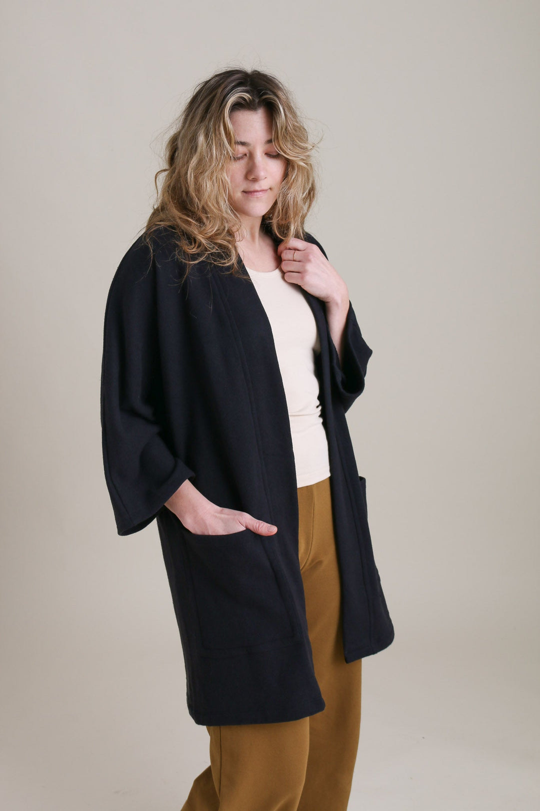 Timberline Cardigan in Black