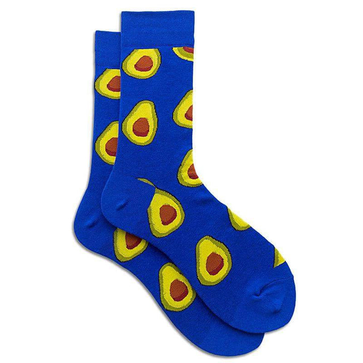 Avocado Patterned Socks from the Sock Panda (Adult Large)