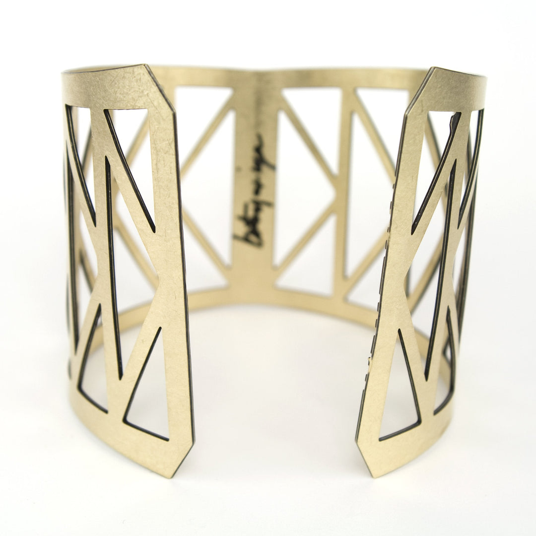 Fremont Bridge cuff bracelet