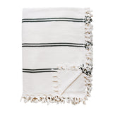 Kate Turkish Throw Blanket - Two Stripe