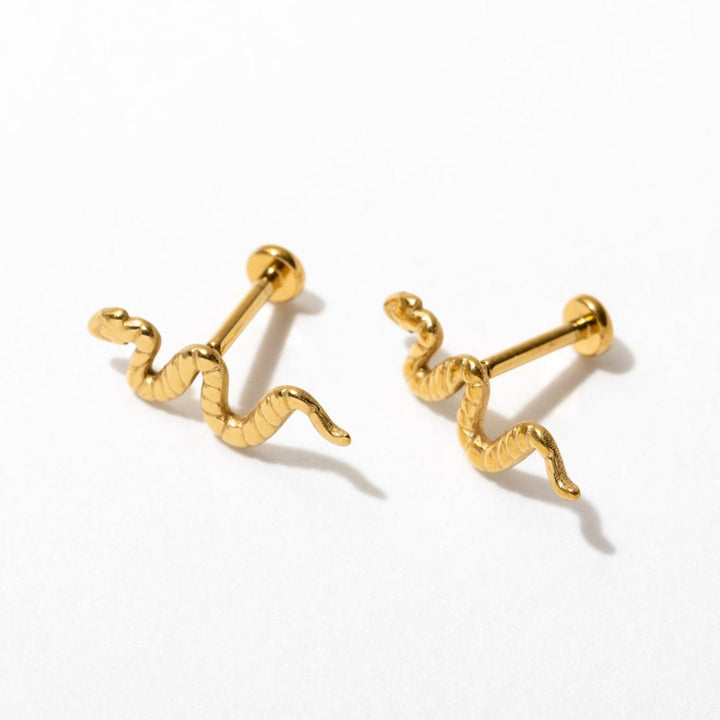 Snake Flat Back Studs