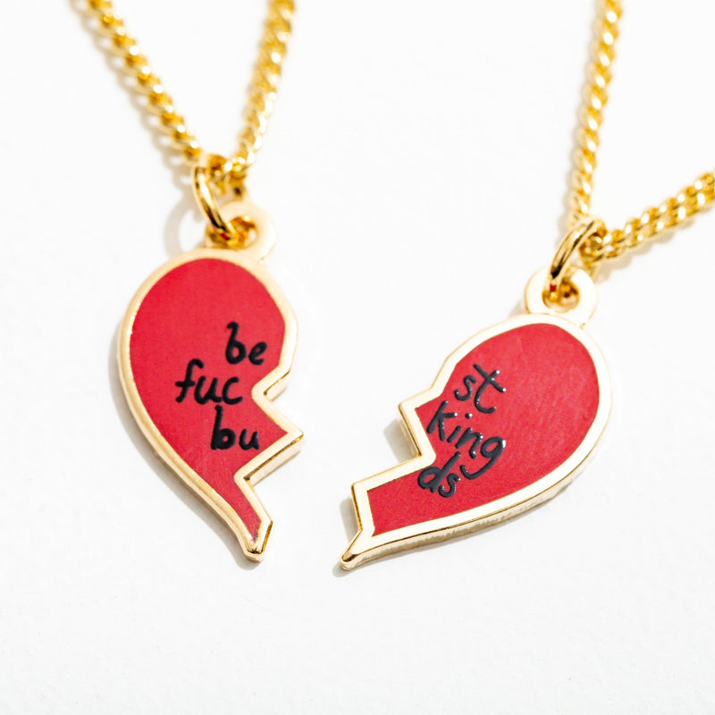 Best Fucking Buds Necklace Set