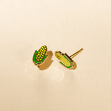 Corn on the Cob Stud Earrings