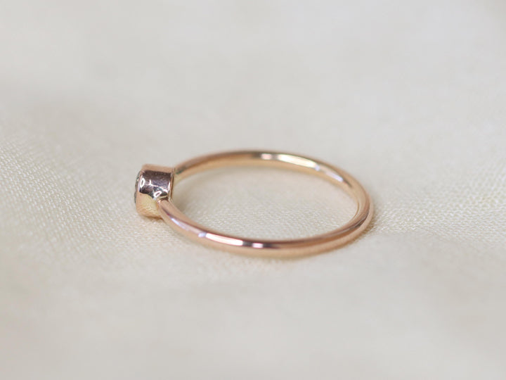 Bound Ring - Salt and Pepper Diamond