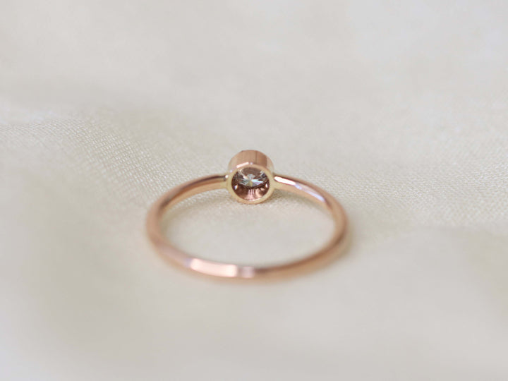 Bound Ring - Salt and Pepper Diamond
