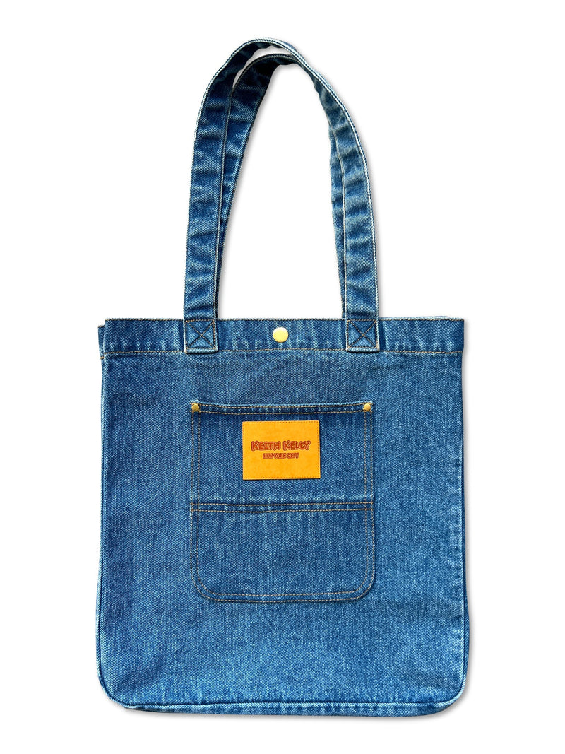 Blue Denim Tote
