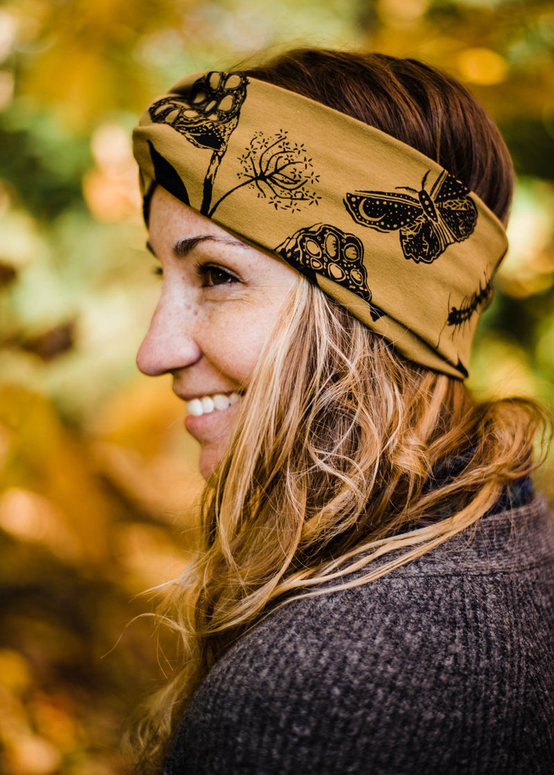 Banquet Regale Turban - Mustard