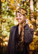 Banquet Regale Turban - Mustard