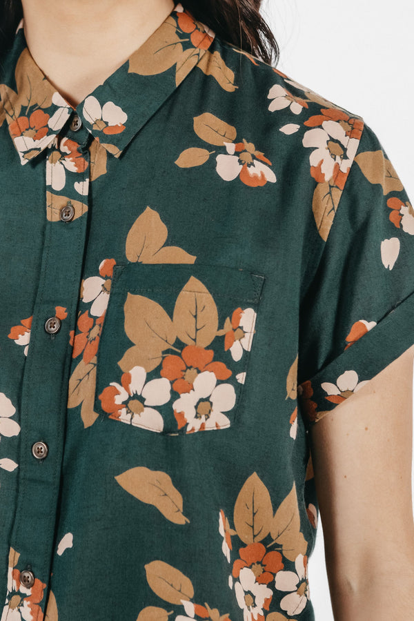 Bea Shirt / Forest Floral
