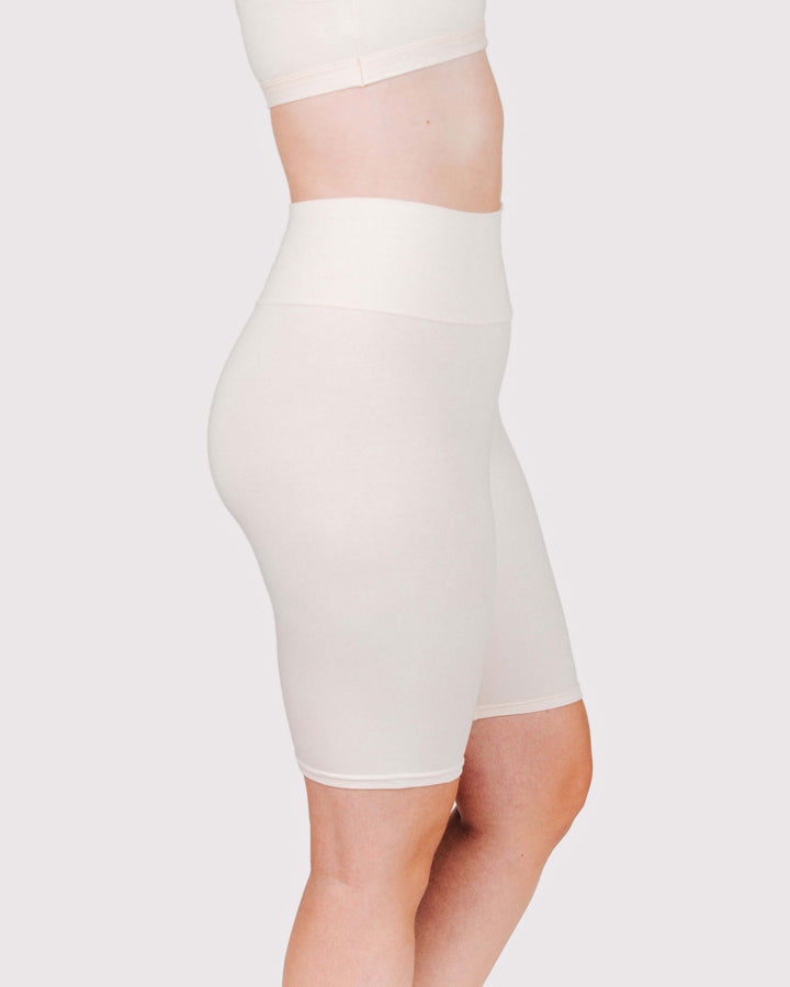 High Rise Bike Shorts Hazelnut