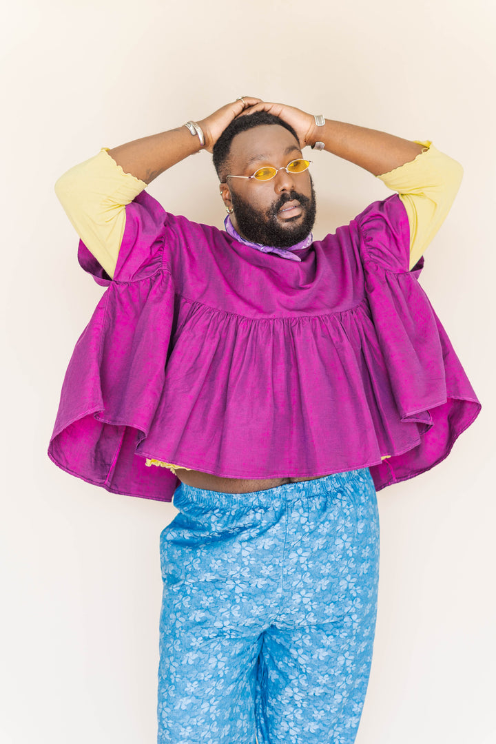 Boysenberry Mushroom Top