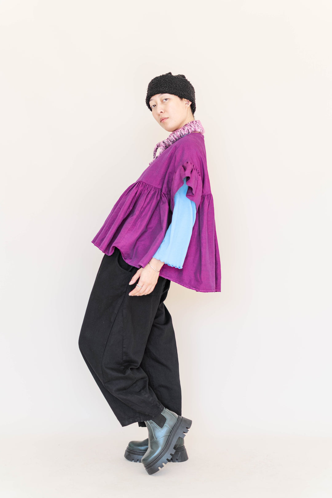 Boysenberry Mushroom Top