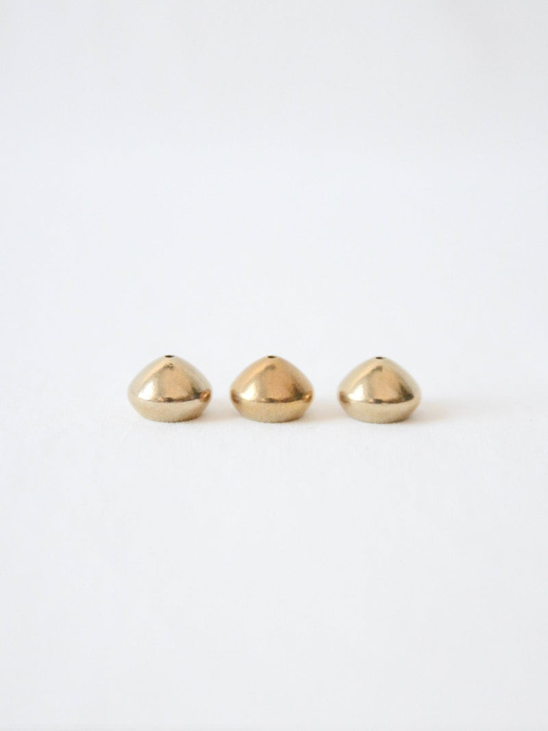 Brass Water Drop Shape Incense Holder {Small}