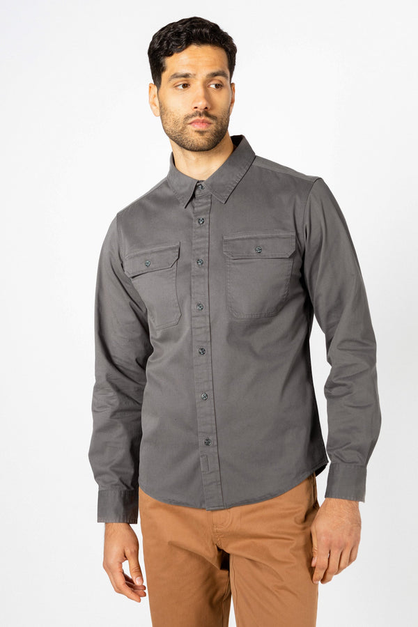 Eugene Utility Shirt / Grey