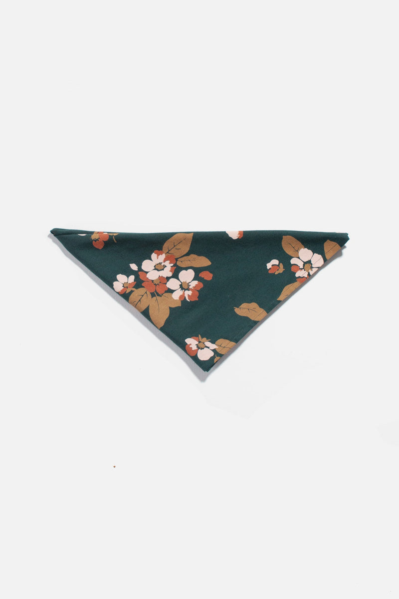 XL Bandana / Forest Floral