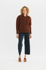 Irwin Cardigan / Burnt Umber