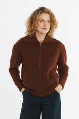 Irwin Cardigan / Burnt Umber