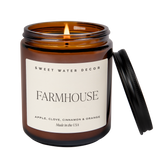 Farmhouse Soy Candle - Amber Jar - 9 oz