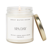 Spa Day Soy Candle - Clear Jar - 9 oz