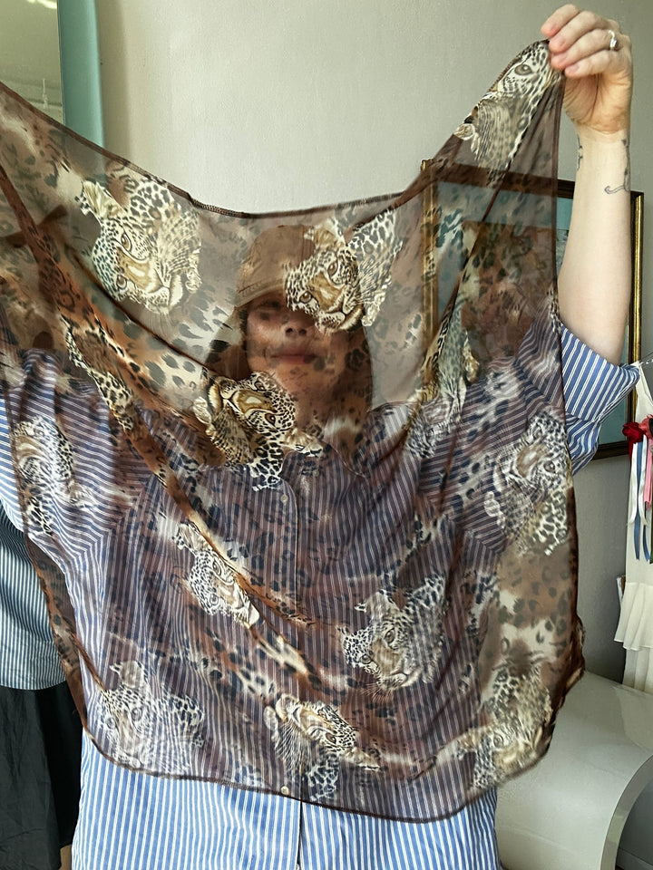 Chiffon Square Headscarf