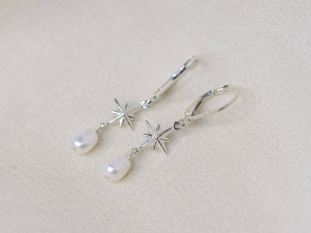 Celestial Pearl Earrings