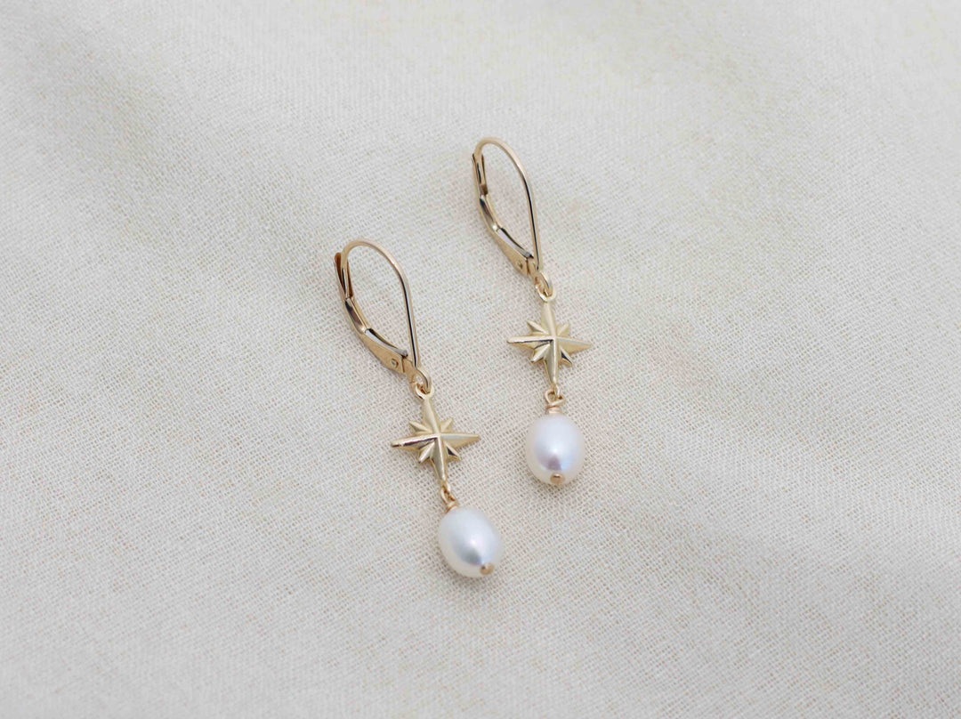 Celestial Pearl Earrings