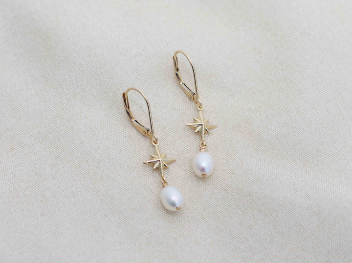 Celestial Pearl Earrings
