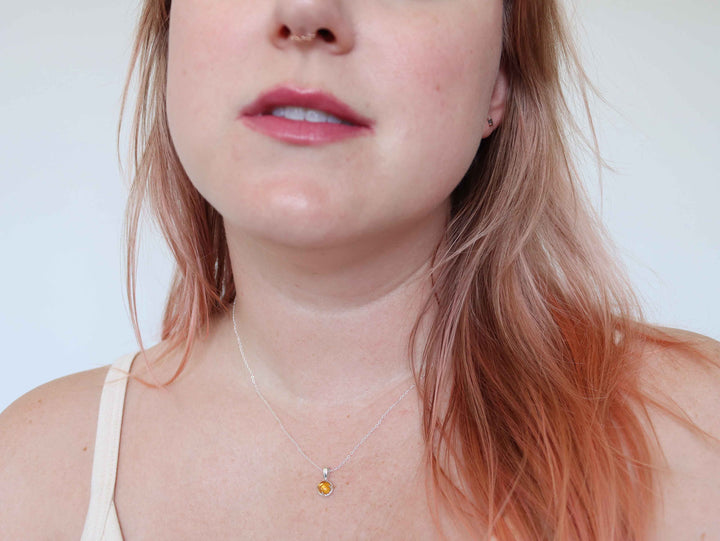 Circe Pendant - Citrine